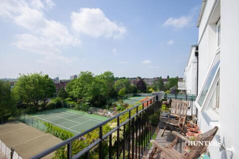Rear Balcony view ofTennis Court