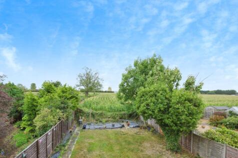 Rear View Of Garden