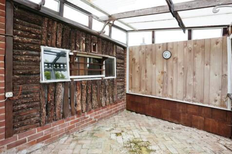 Behind Garage