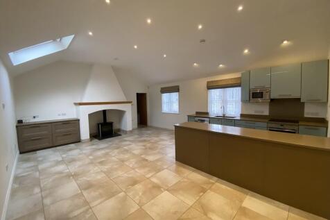 Open plan kitchen...