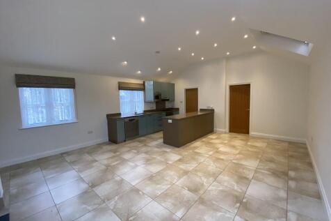 Open plan kitchen...