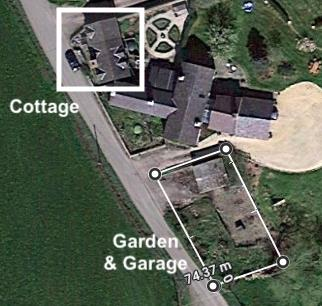 Rough google maps boundary