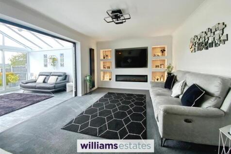 lounge with media wall