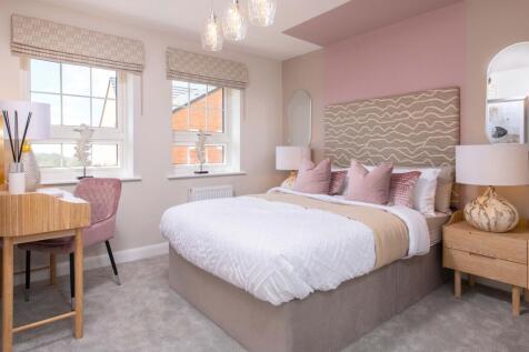 double bedroom in a detached family home