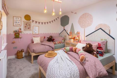 Childrens bedroom in a detached family home