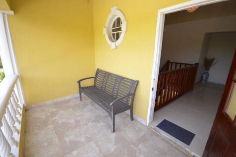 Upstairs patio