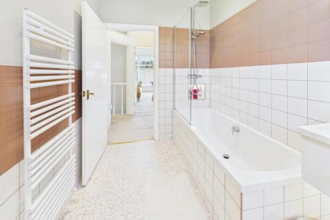 Bathroom with Over Bath Shower