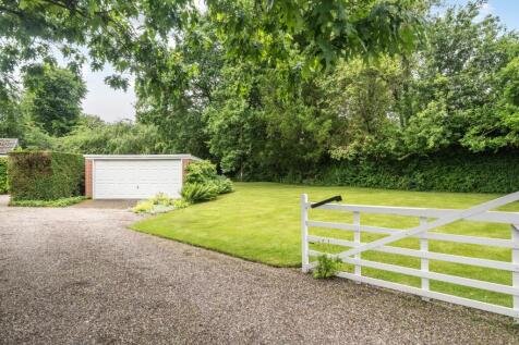 Garage and driveway
