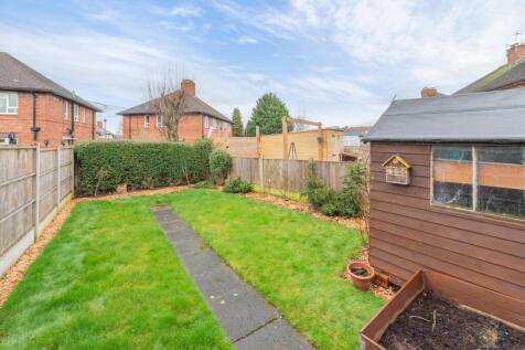View of the back garden 