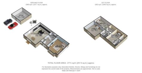 3D Dormer Bungalow