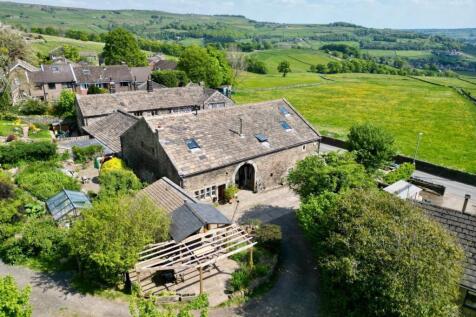 Great House Barn - aerial