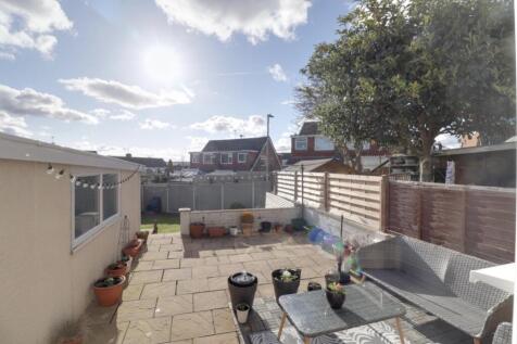 Rear patio and garden