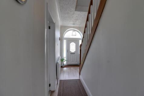 Spacious hallway