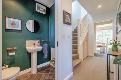 Hallway and guest WC