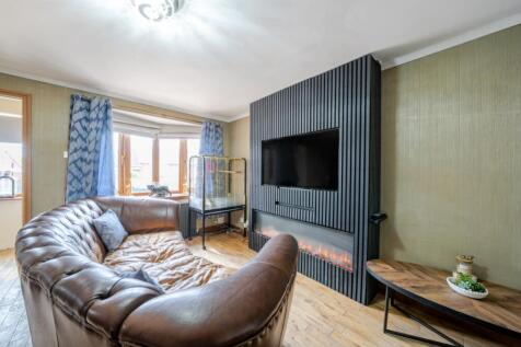 Living Room with Bay Window