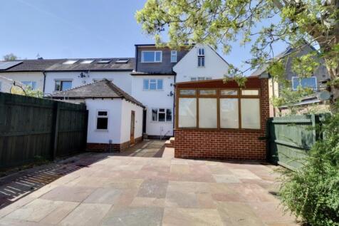 Rear view of property