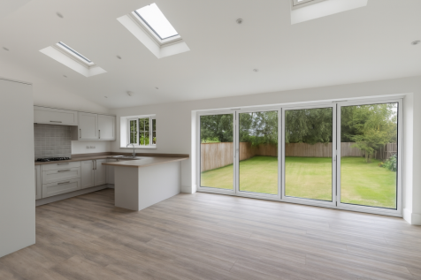 Open Plan Living Kitchen Flooring Has Been Digital