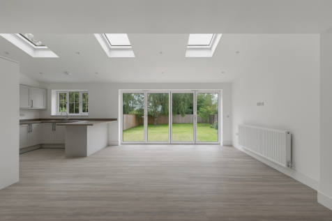 Open Plan Living Kitchen Flooring Has Been Digital