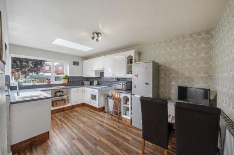 Kitchen from dining area