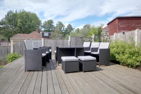 Top part of the back garden