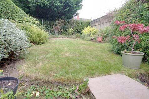 Part of the back garden