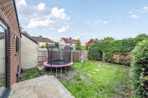 First section of the rear garden