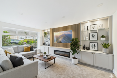 Living Room - This image has been digitally enhanc