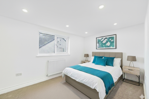 Bedroom 2 - This image has been digitally enhanced