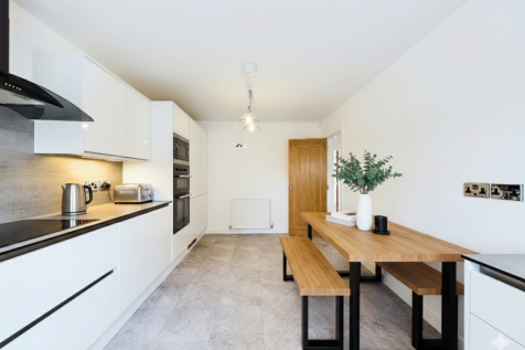 Virtually Staged Kitchen Diner Showing How This Ro