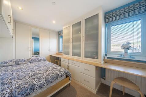 Bedroom 2 with stowaway bed made up