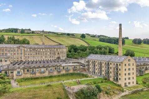 aerial shot of Oats Royd Mill