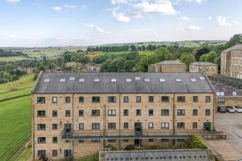 aerial shot of rear of property
