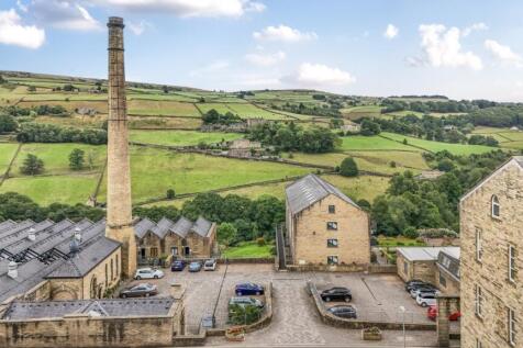 aerial shot of Oats Royd Mill
