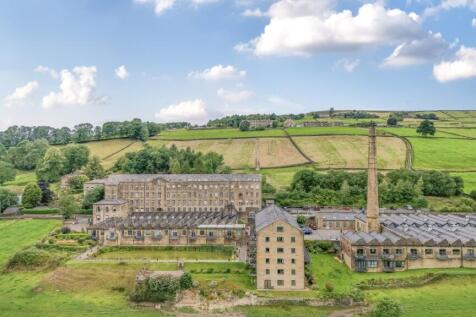 aerial shot of Oats Royd Mill