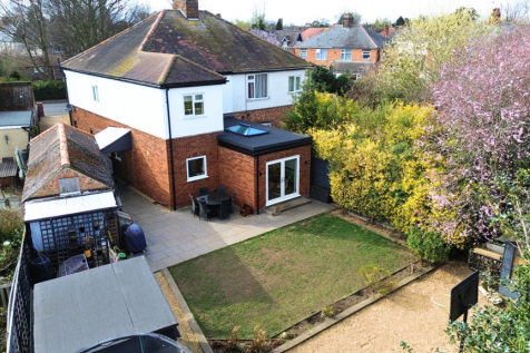 Rear of the property