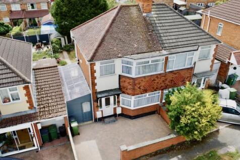 Property front - Aerial view