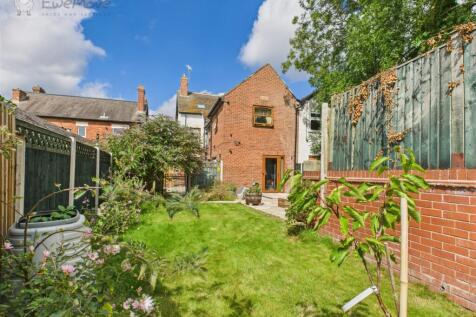 Rear garden Looking back