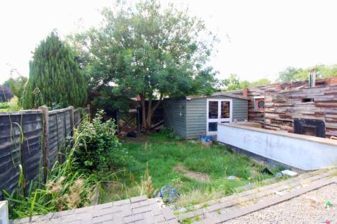 Garden at back