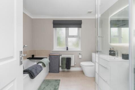 Newly redecorated bathroom