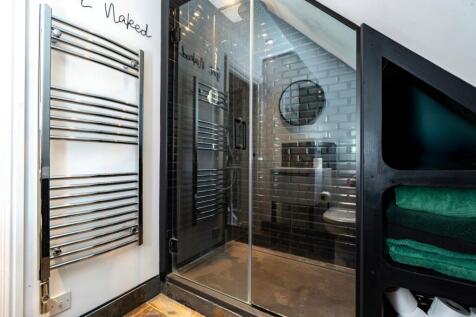 Modern and sleek - the ensuite to the main bedroom