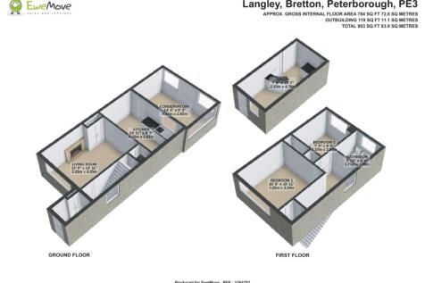 Langley 3D floorplan