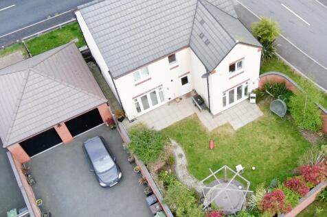 over view of house