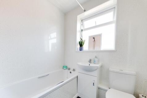Bathroom with over shower