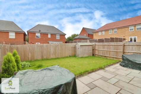 Back garden - - EweMove Cannock