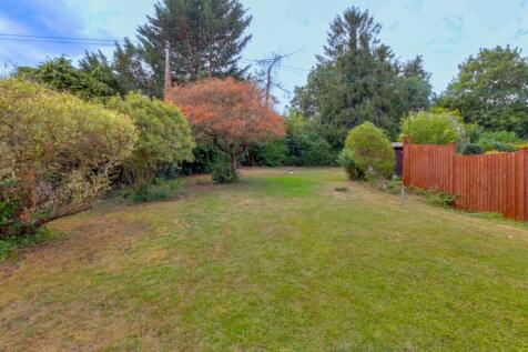 garden view stretching up hill side