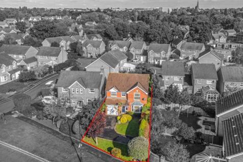 B&W Drone Shot Front