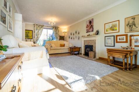 Living Room with Woodburner