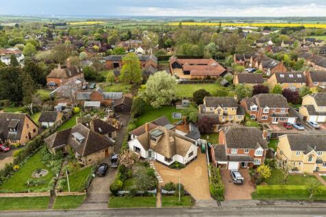 Aerial view of home
