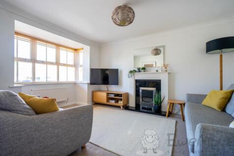 Living Room with Bay Window