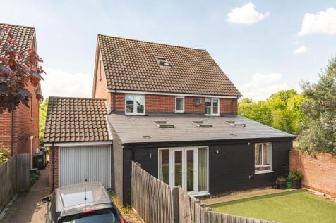 Rear view of home